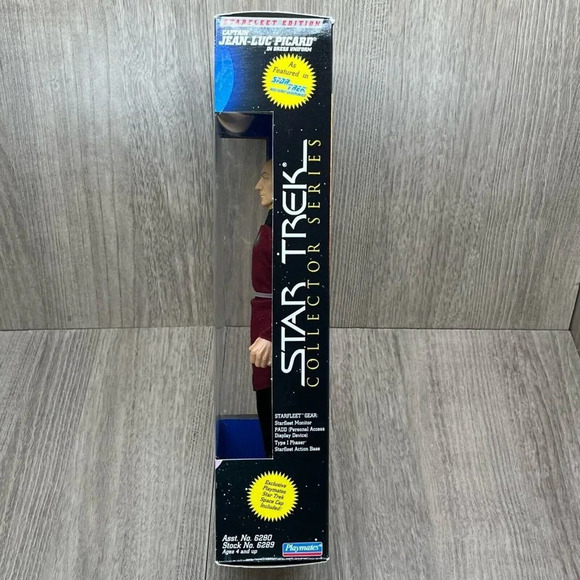 Star Trek Collector Series Captain Jean-Luc Picard Starfleet Edition - Playmates - Picture 5 of 11